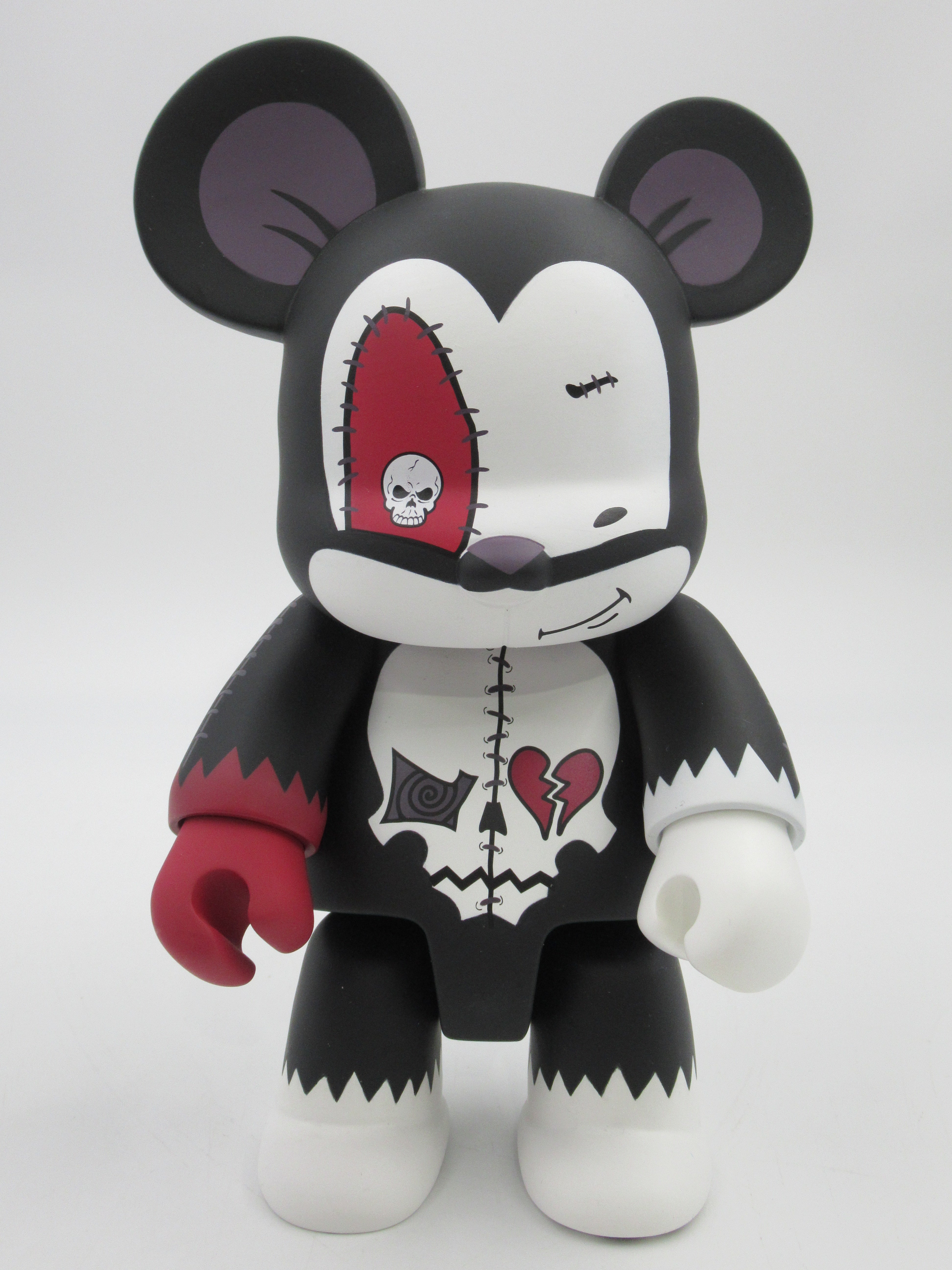QEE COLLECTION Deady The Malevolent 8" Vinyl Bear - Toy2r (2004) Voltaire Designer Art Toy Figure & Original Box